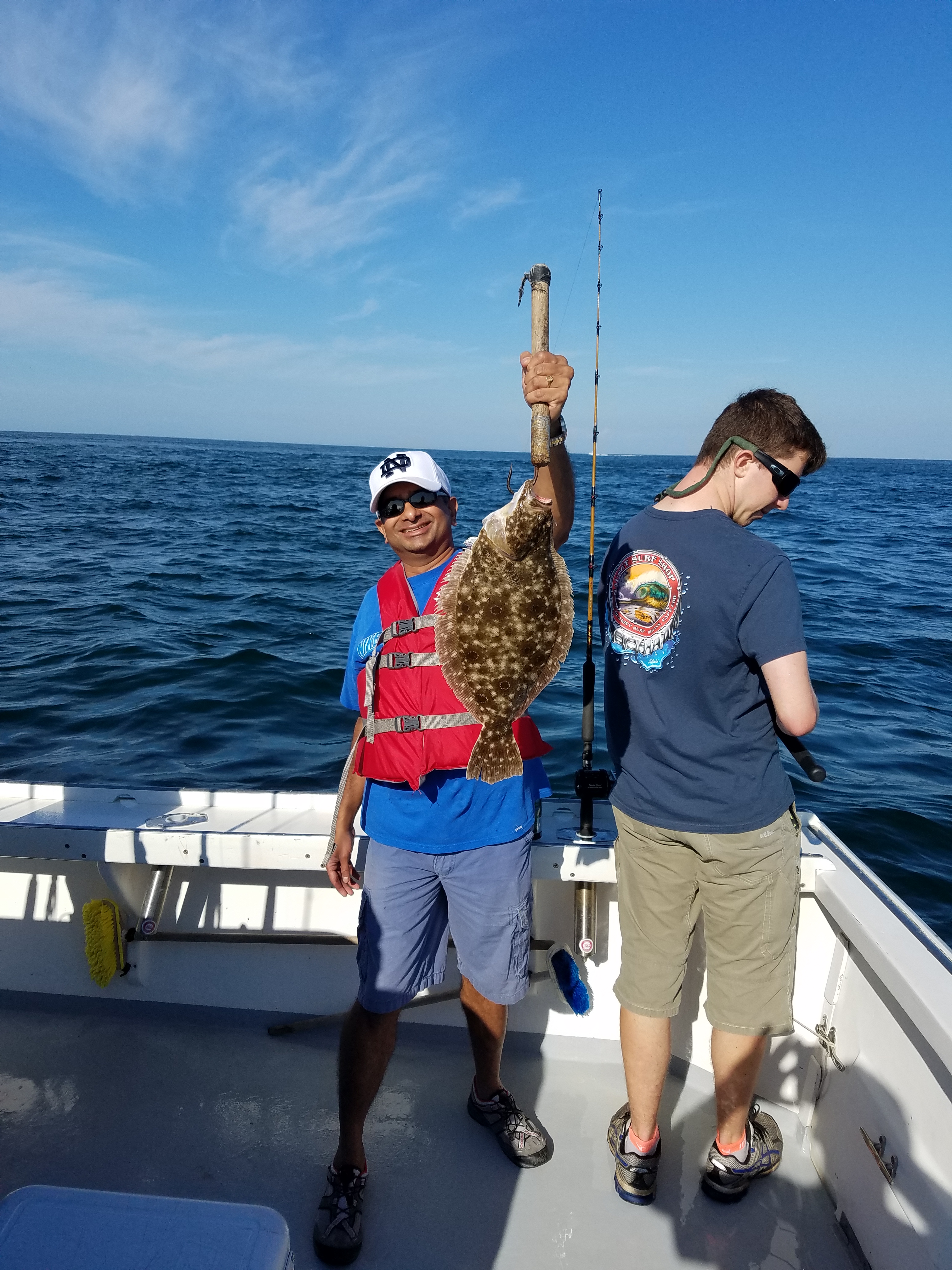 Cape Cod Flounder fishing